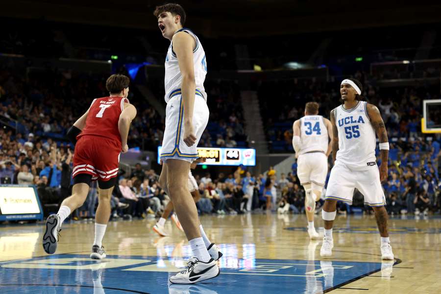 Aday Mara, durante el partido contra Wisconsin.