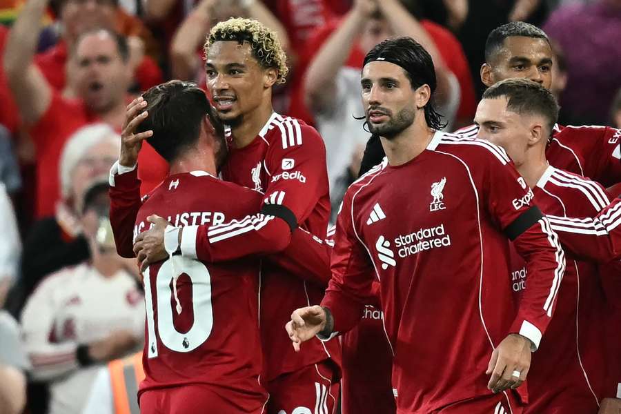 Liverpool's Hugo Ekitike scored on his Premier League debut