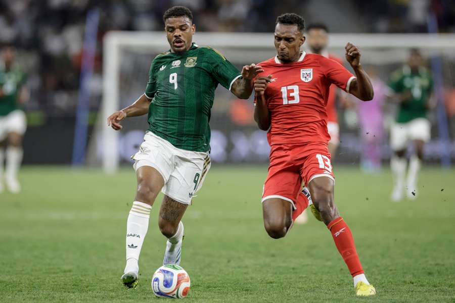 Lyle Foster did not get the service he would have liked against Panama