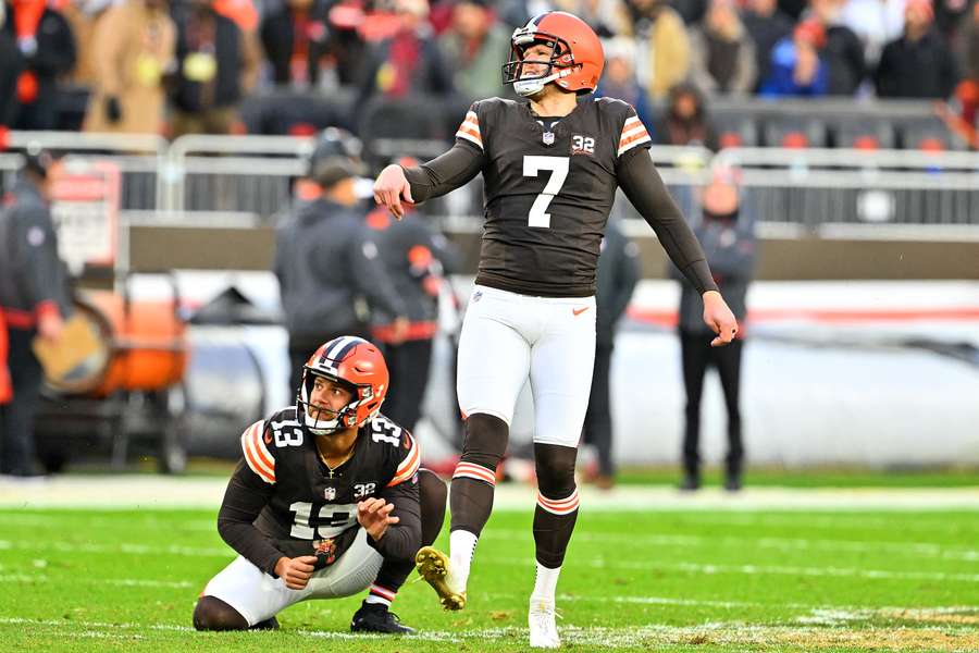 Cleveland Browns K Dustin Hopkins Cleveland Browns K Dustin Hopkins