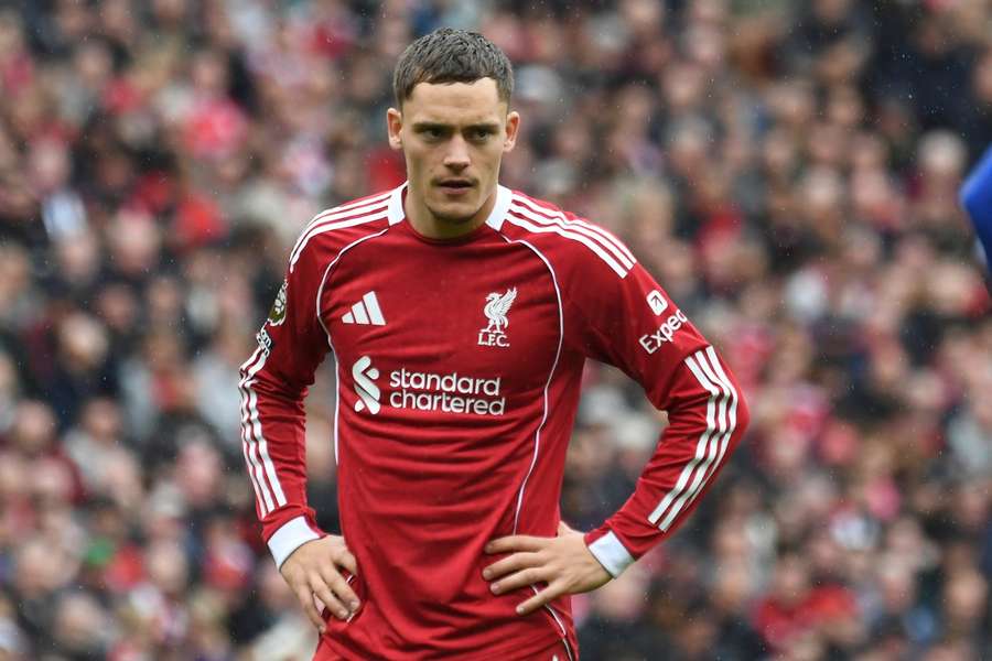 Florian Wirtz ainda está à espera do primeiro golo pelos Reds.
