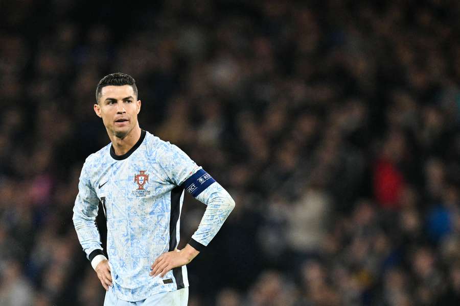 Cristiano Ronaldo tem três gols na Nations