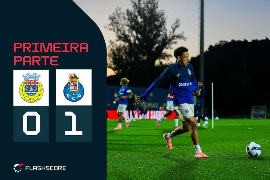 AO VIVO: Os onzes de Arouca e FC Porto