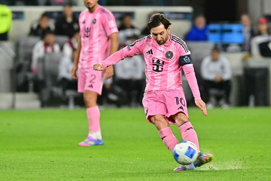 Messi, con el Inter de Miami