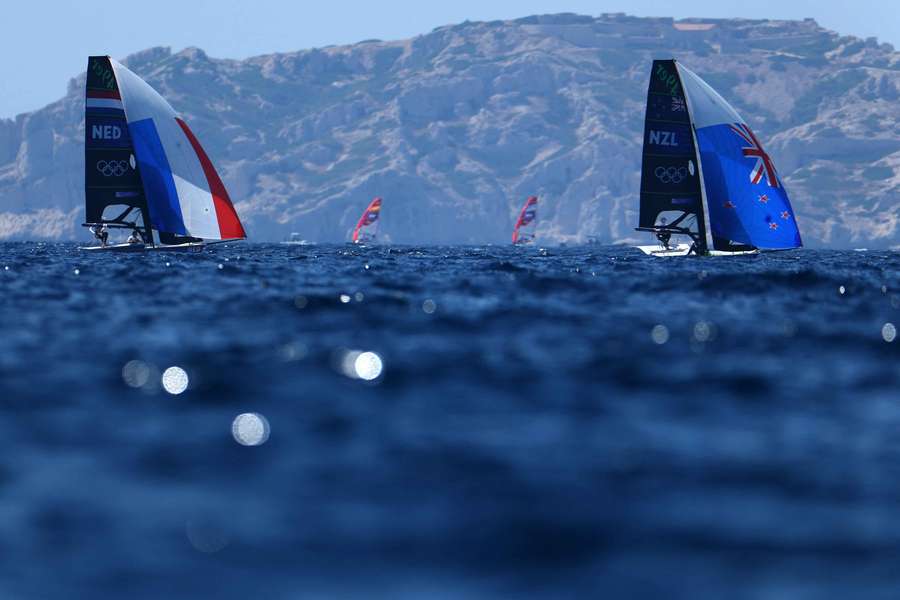 The men's and women's skiff medal races will take place on Friday