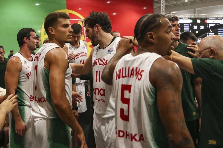A seleção de Portugal