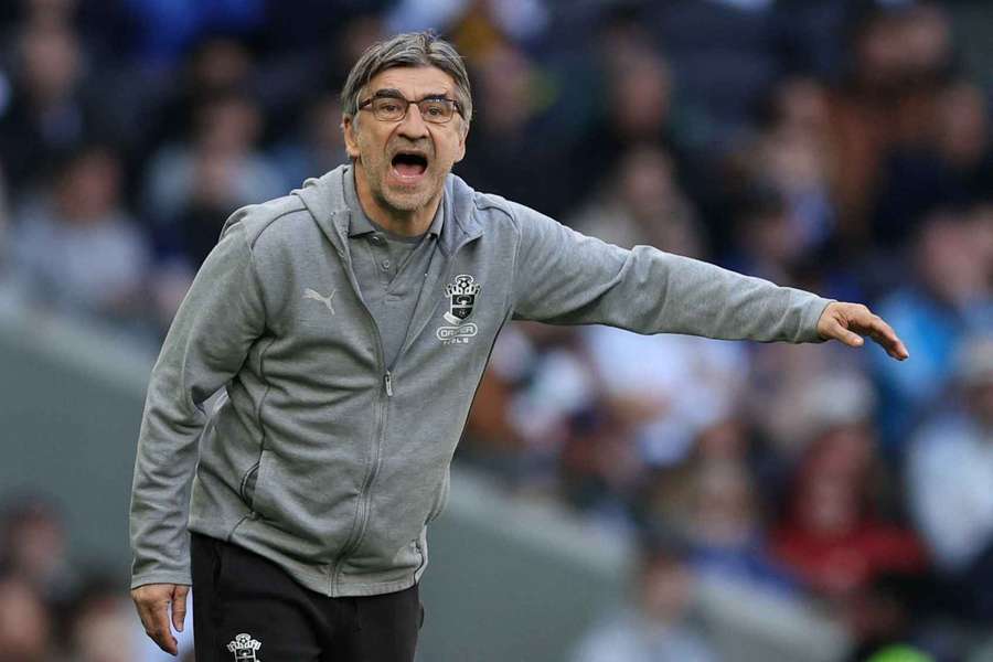Ivan Juric during his torrid time at Southampton