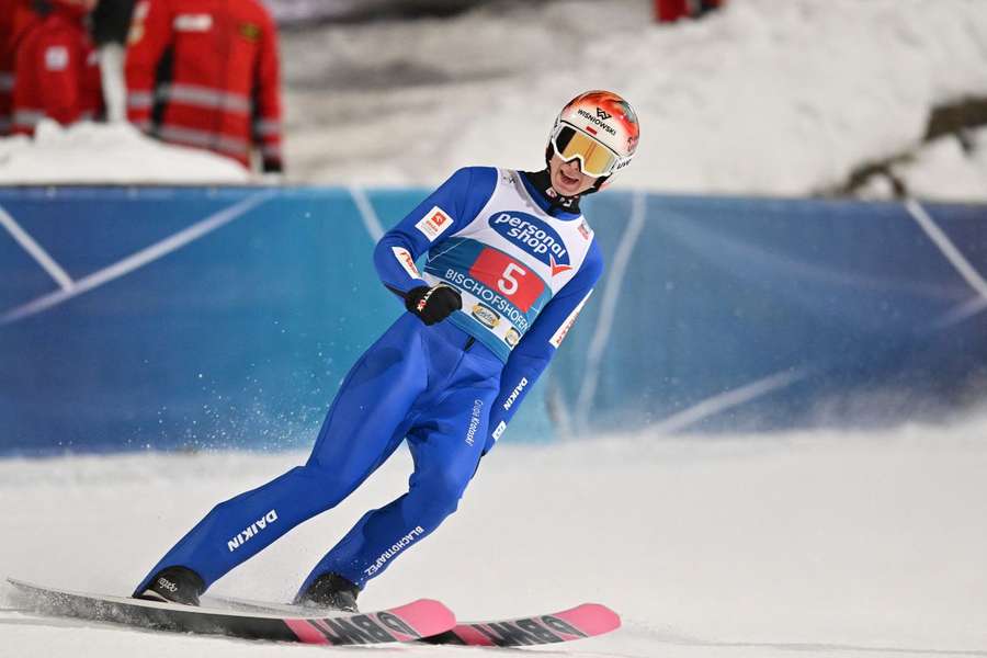 Paweł Wąsek oddał dwa świetne skoki w Bischofshofen 