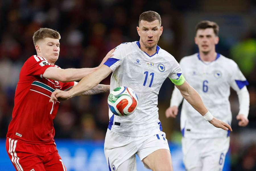 Bosnia striker Dzeko: There's no favourite against Italy