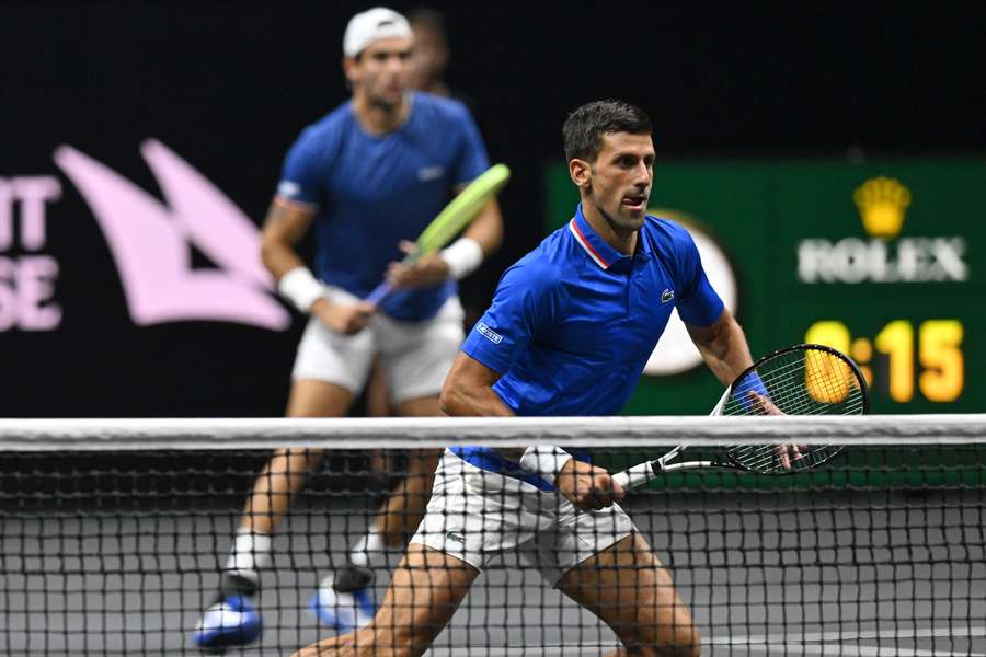 Djokovic brilla en la Laver Cup y Europa está ya a un paso de la victoria