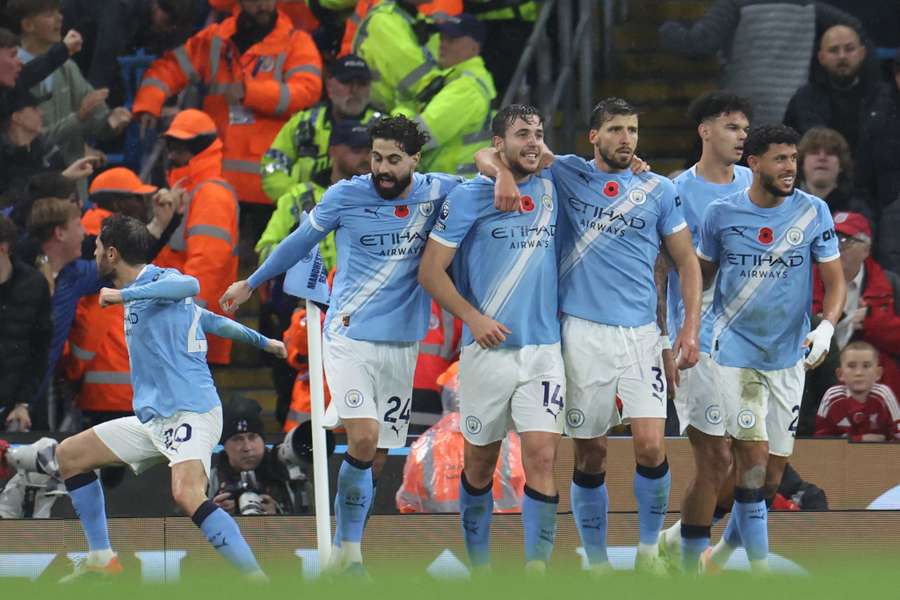 O City teve uma atuação muito sólida diante do Liverpool