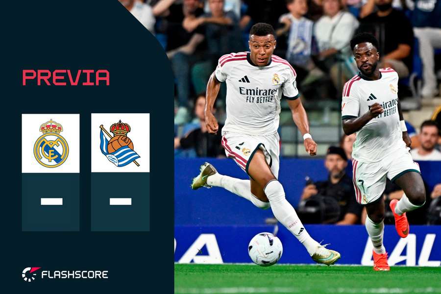 Sigue el Real Madrid - Real Sociedad en Flashscore