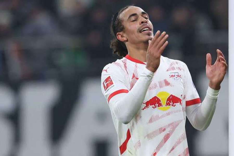 Poulsen foi um dos mais inconformados do RB Leipzig