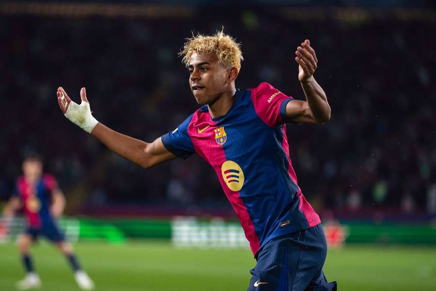 Barcelonská hvězda Lamine Yamal.