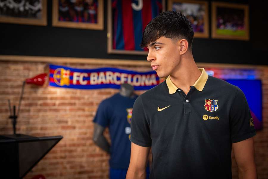 Marc Bernal, jugador del Barcelona Marc Bernal, jugador del Barcelona