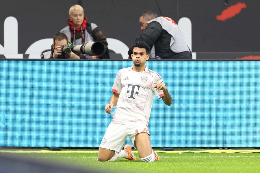 Luis Díaz poslal Bayern ve Frankfurtu do vedení už v první minutě.