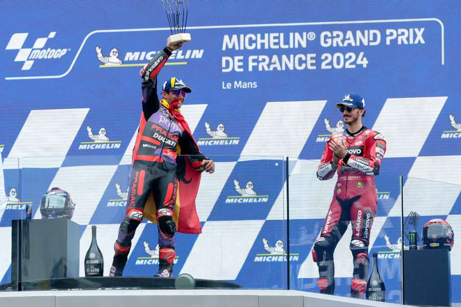 Podiumul de la Marele Premiu din 2024.