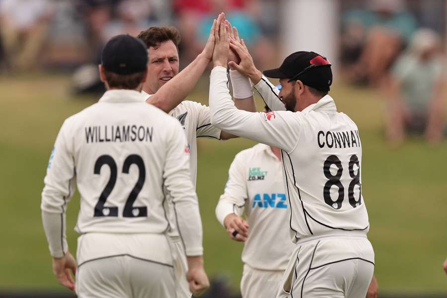New Zealand cruised to a win in the first Test