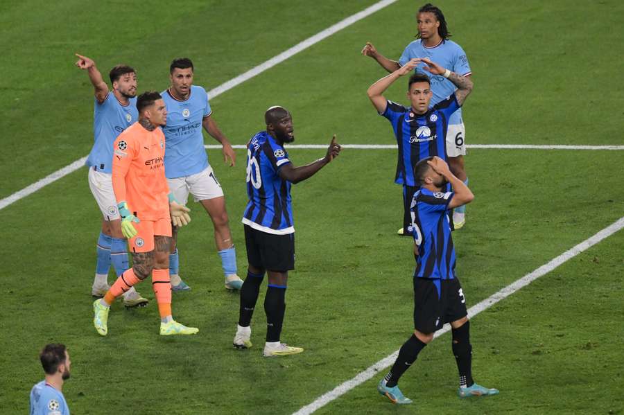 Reakce hráčů Interu a City