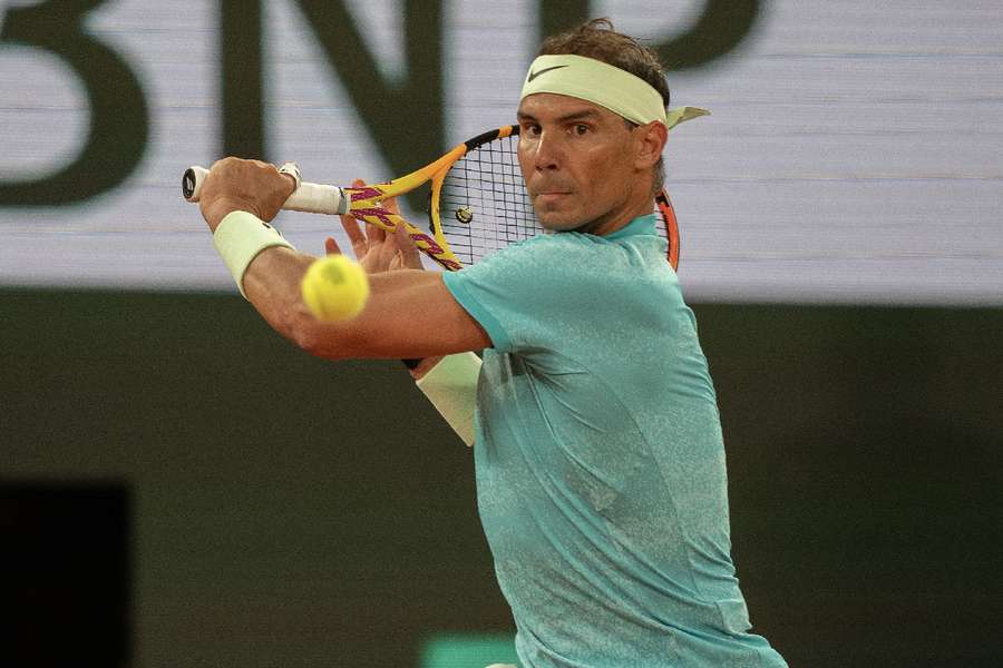 Nadal was knocked out in the first round