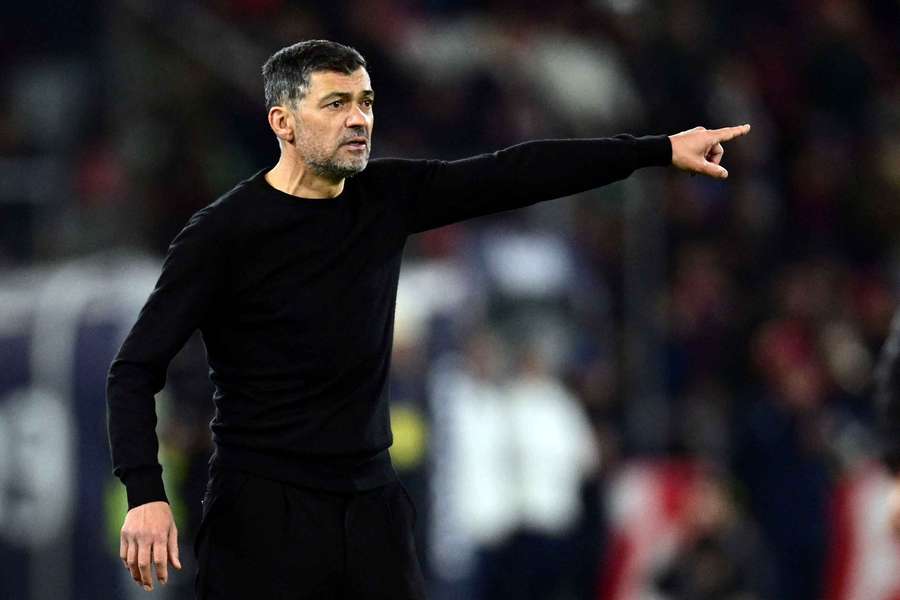 AC Milan coach Sergio Conceicao 