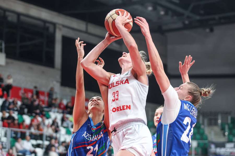 El. ME koszykarek - Polska - Azerbejdżan 105:51