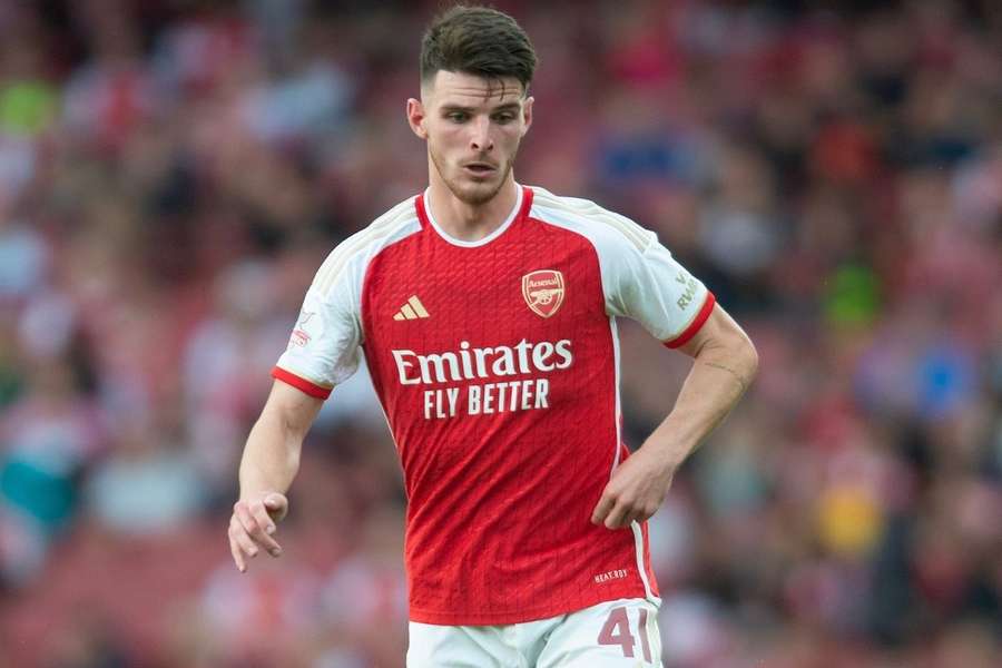 Arsenal celebrate Leandro Trossard's goal which proved the difference at the Emirates