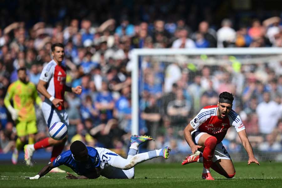 Duelo en un Everton-Arsenal Duelo en un Everton-Arsenal