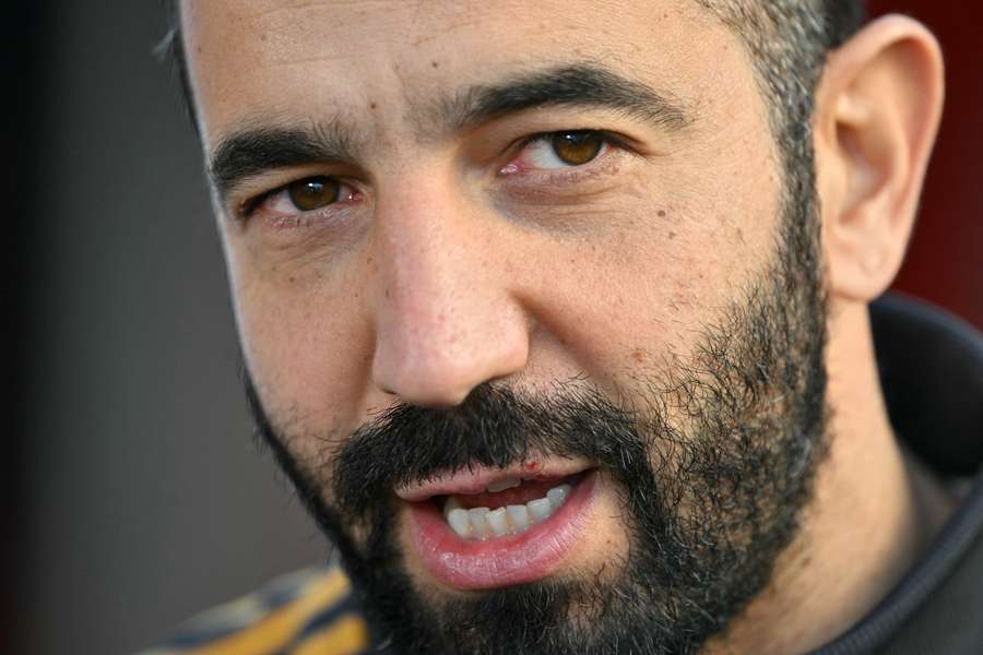 Manchester United's Portuguese head coach Ruben Amorim