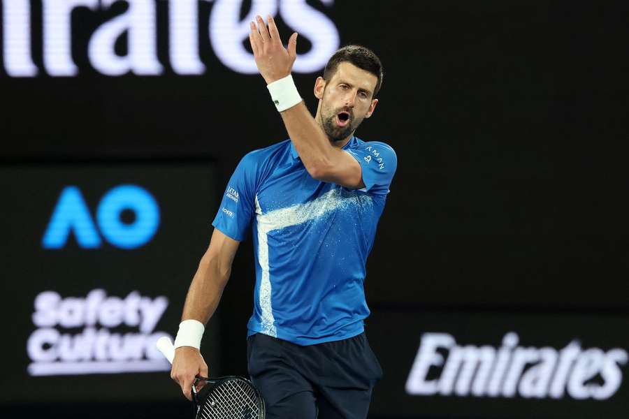 Djokovic no caminho de tenista português