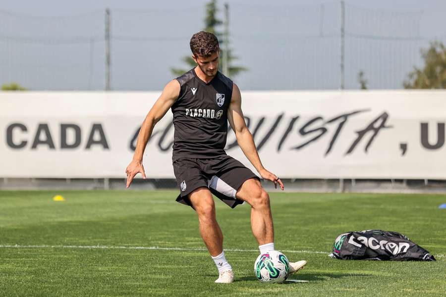 Tomas Handel é um dos capitães do Vitória de Guimarães