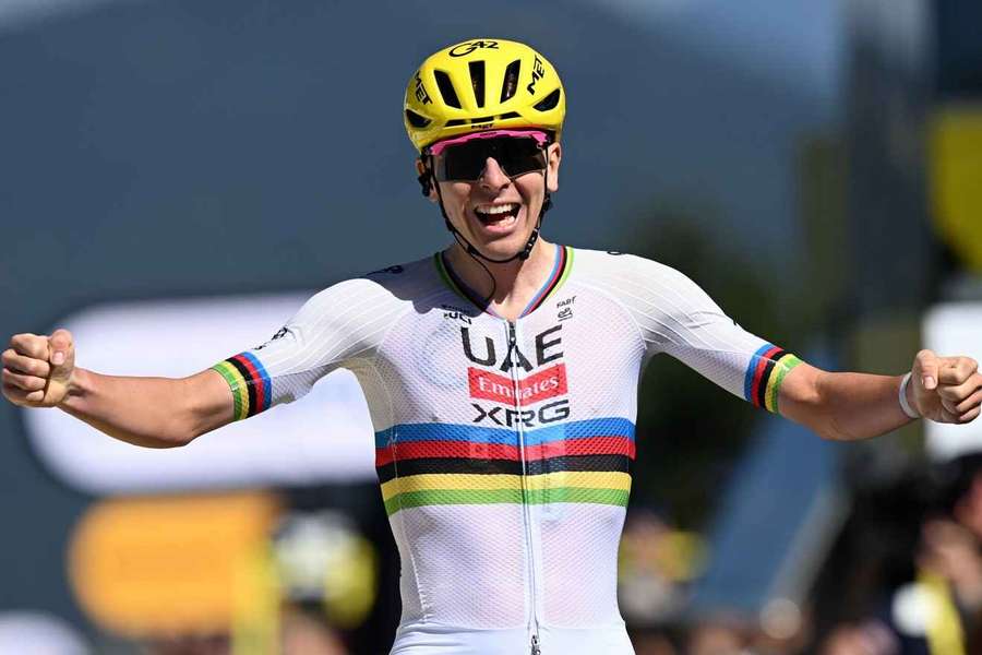 Tadej Pogacar wygrał trzeci etap Tour de France  i objął prowadzenie w klasyfikacji generalnej