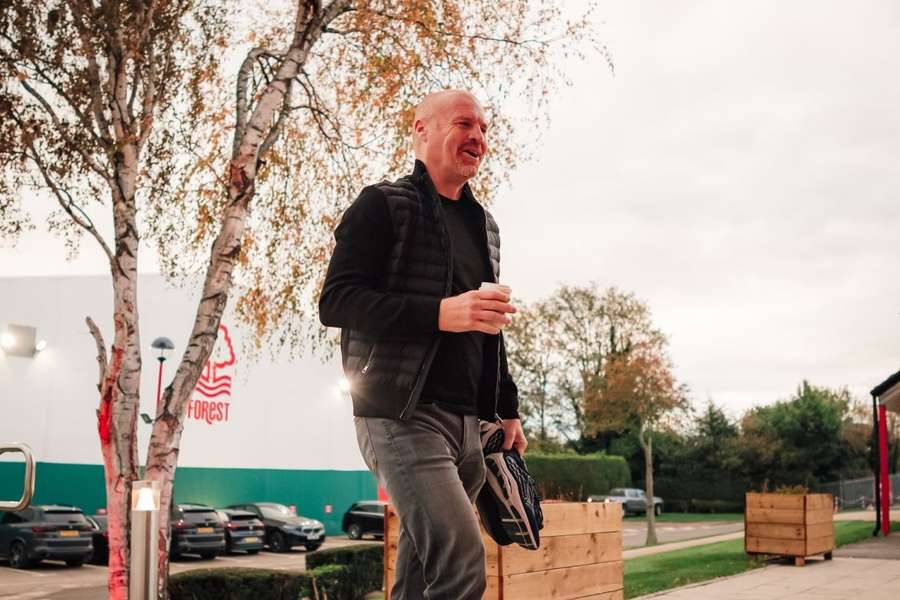 Sean Dyche, treinador do Nottingham Sean Dyche, treinador do Nottingham