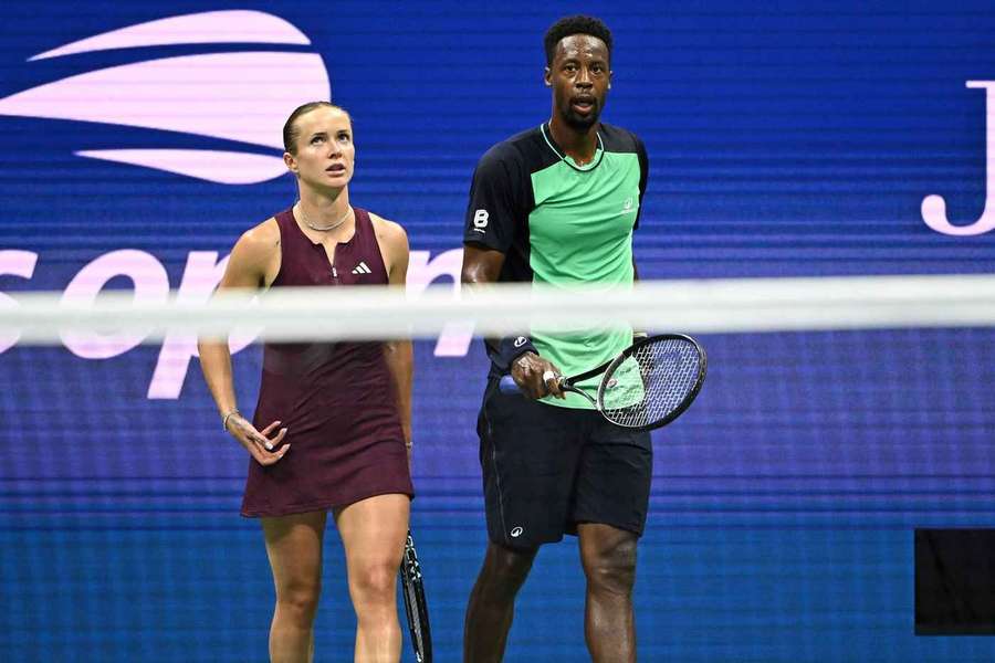 Das einstige Paar spielte noch gemeinsam bei den US Open dieses Jahr