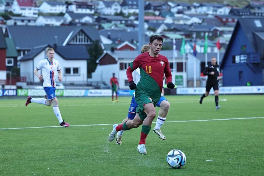 Pedro Santos, jogador do Moreirense e da Seleção Nacional sub-21