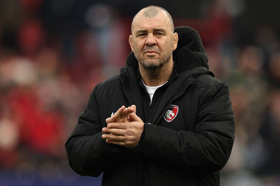 Michael Cheika à Toulouse le 19 janvier. Michael Cheika à Toulouse le 19 janvier.