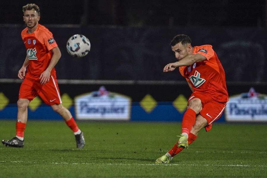 Le numéro 6 de l'AS Cannes a signé un but extraordinaire mardi face à Guingamp, en quart de finale de Coupe de France.