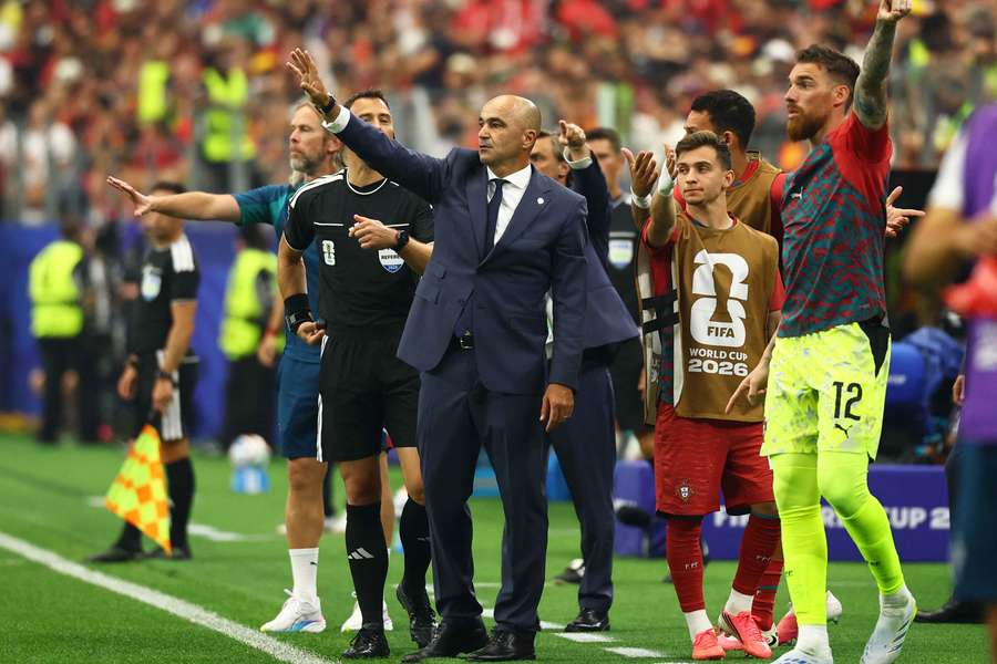 Roberto Martínez de saída do comando técnico de Portugal