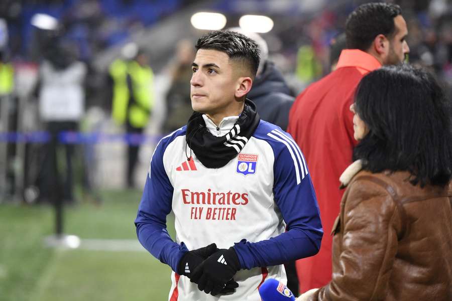 Thiago Almada, jugador del Lyon