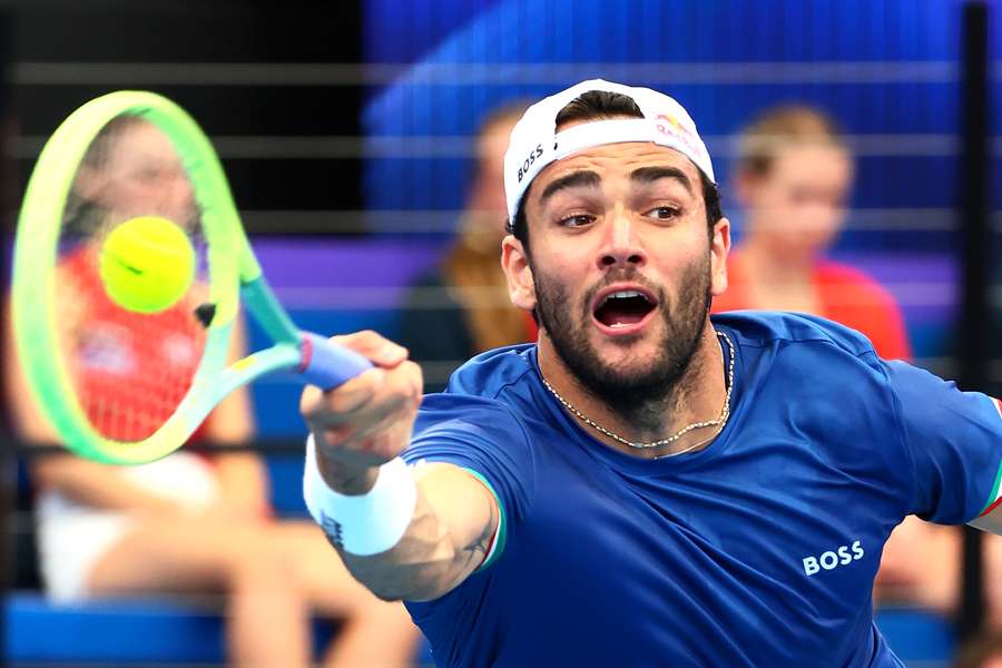 Matteo Berrettini venceu o número 3 do mundo Casper Ruud