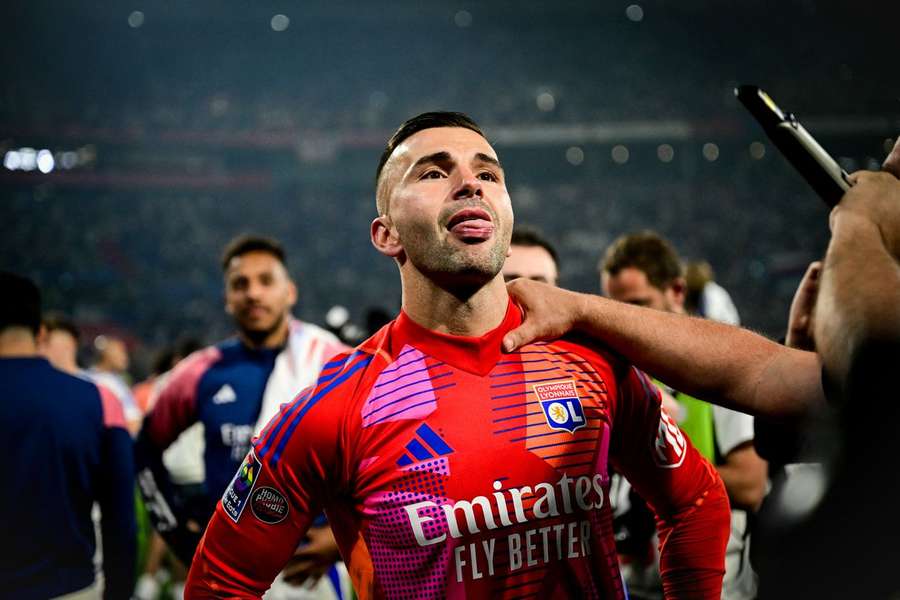 Anthony Lopes a joué près de 500 matches pour Lyon.