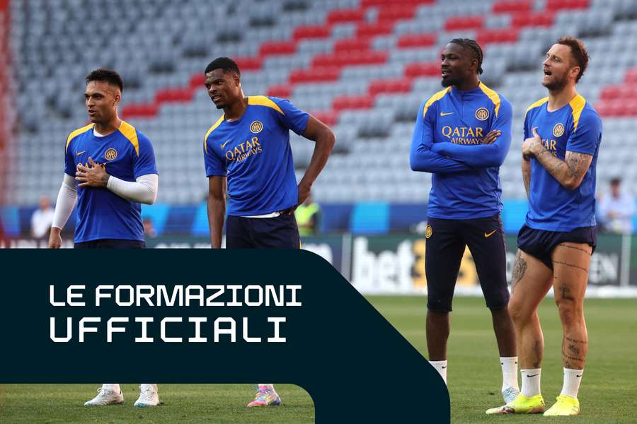 La rifinitura dei nerazzurri