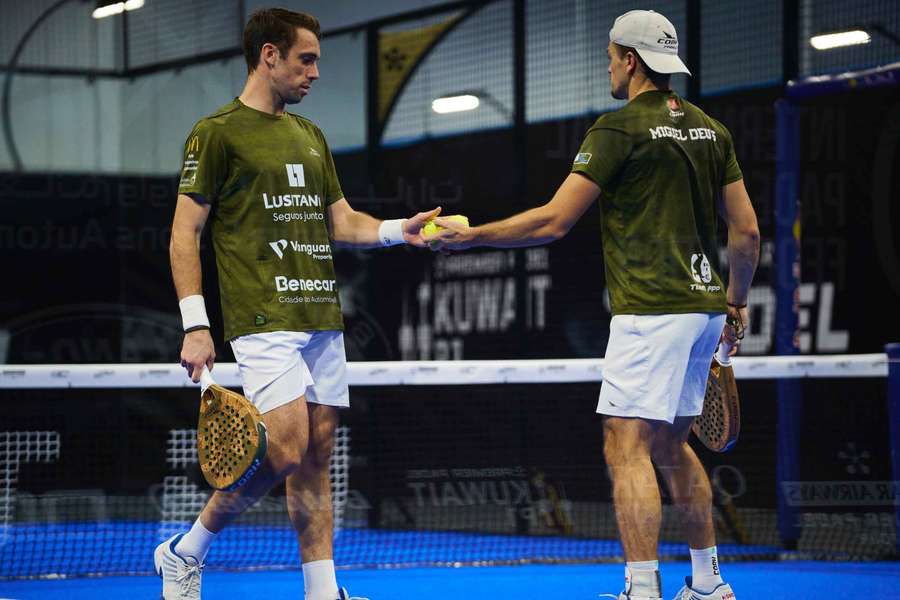 Irmãos Deus batem dupla espanhola Miguel Gonzalez-Miguel Solbes Irmãos Deus batem dupla espanhola Miguel Gonzalez-Miguel Solbes