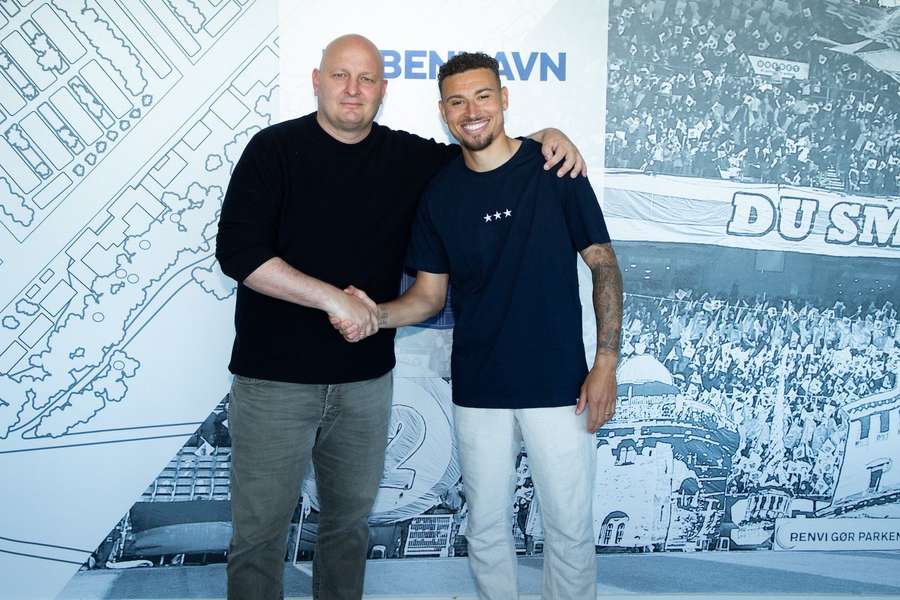 Jordan Larsson og FCK bytter en lejeaftale ud med en permanent 4-årig aftale