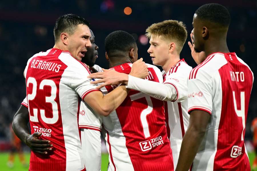 Ajax festejou o triunfo