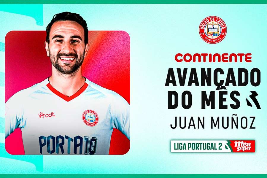 Juan Muñoz, avançado espanhol da União de Leiria