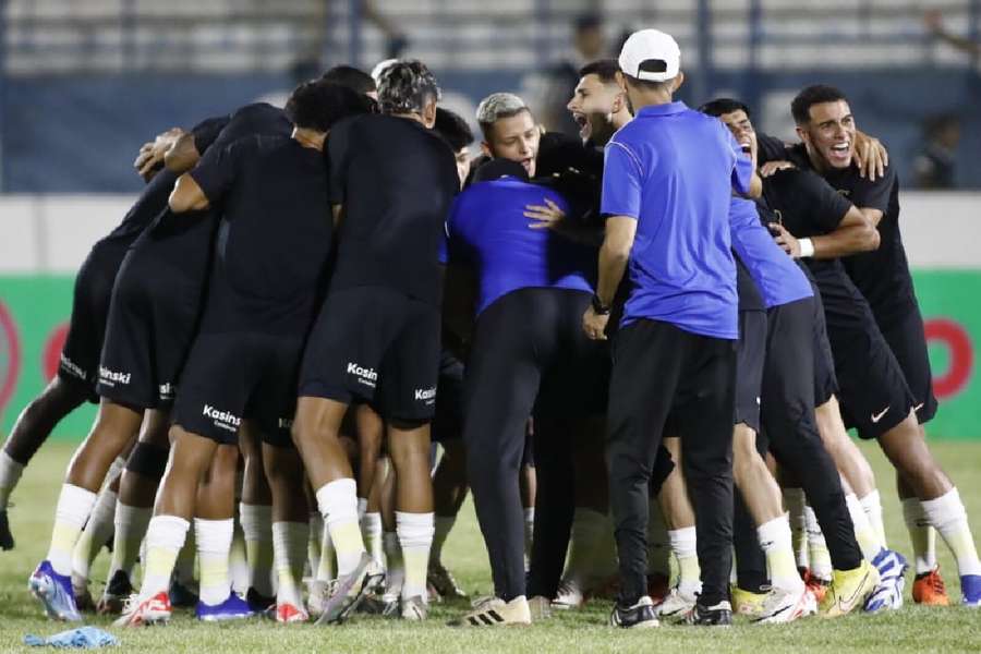 Timãozinho comemora mais uma vitória na Copinha