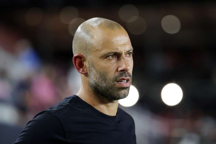 Mascherano, en un partido del Inter Miami