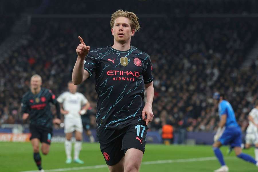 Kevin De Bruyne fez ótima partida na Dinamarca