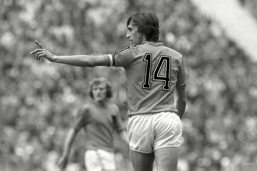 Johan Cruyff wore his iconic number '14' for... 14 years